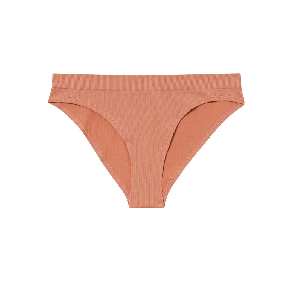 Culotte sans coutures - nude marron.