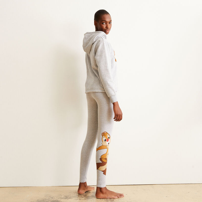legging à imprimé Tic et Tac - gris legging à imprimé Tic et Tac - gris;