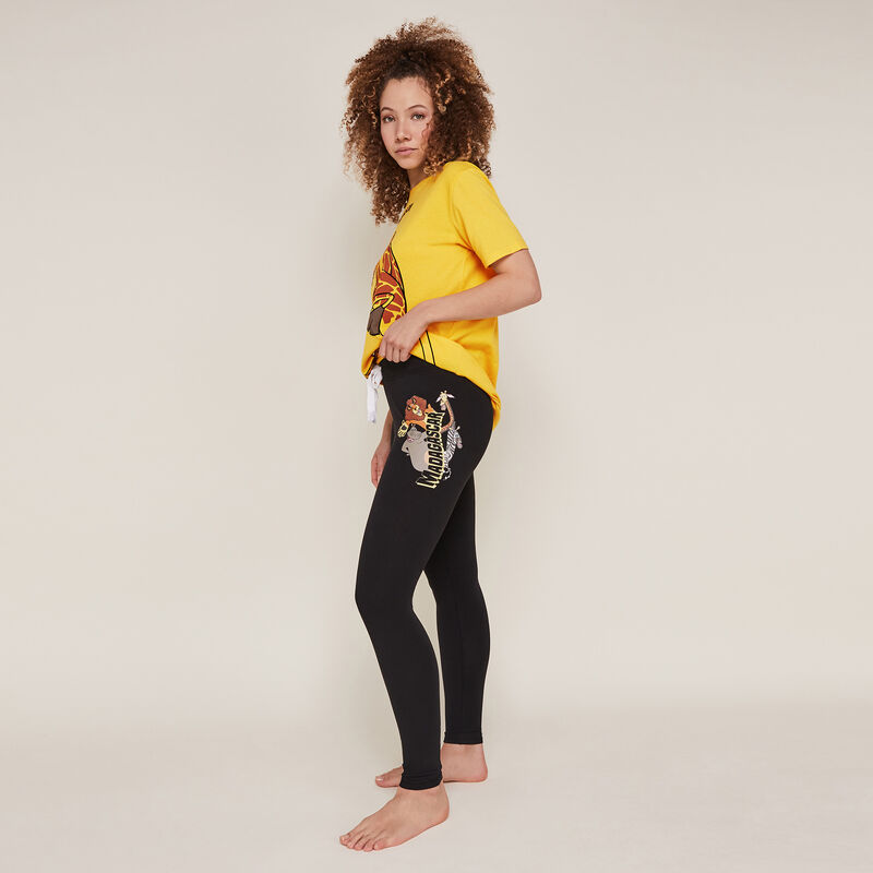 Legging imprimé madagascar - noir Legging imprimé madagascar - noir;