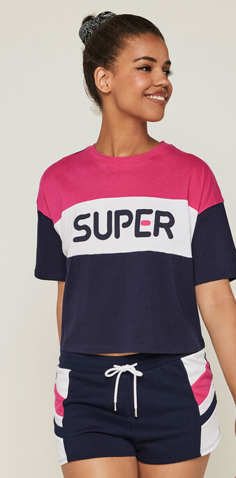 Top super hypesupiz bleu marine.