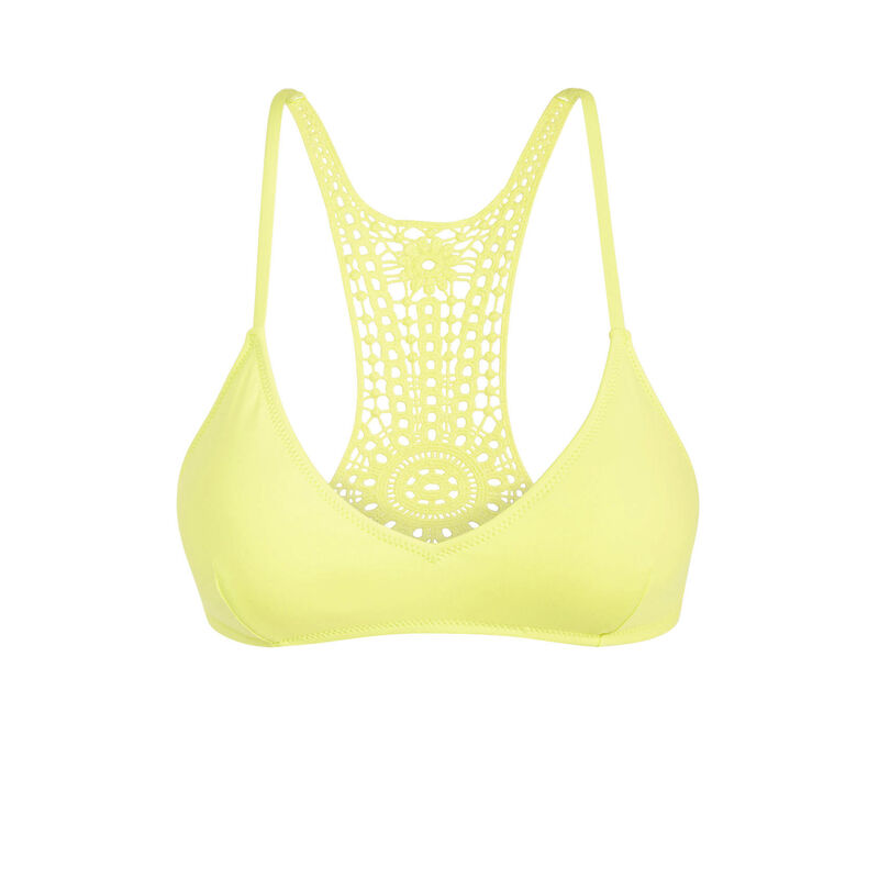 Haut de maillot de bain jaune cookiz Haut de maillot de bain jaune cookiz;
