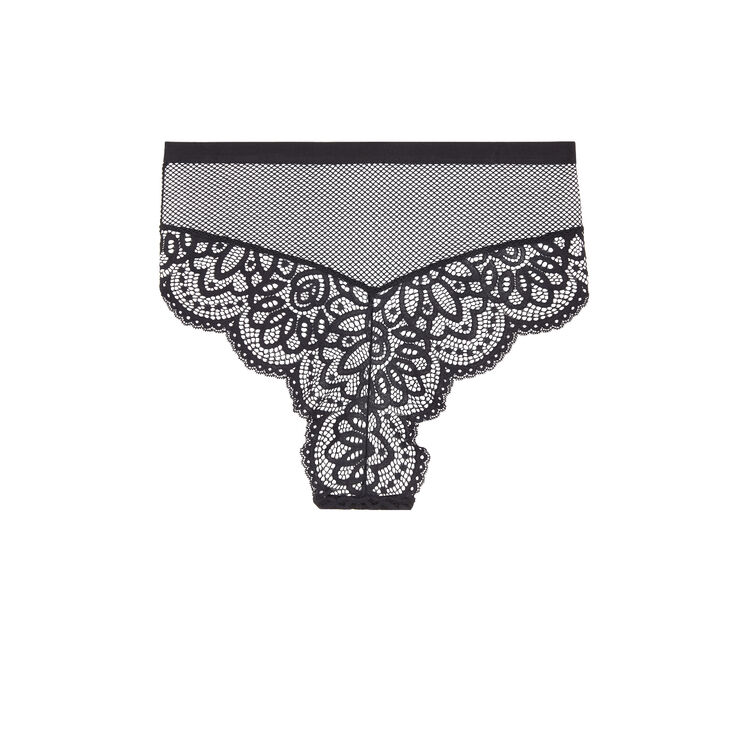 Culotte taille haute noire tripoliz Culotte taille haute noire tripoliz;