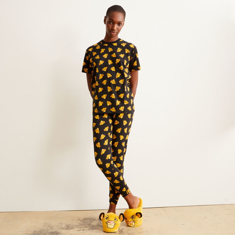 pantalon à motifs Simba - noir pantalon à motifs Simba - noir;