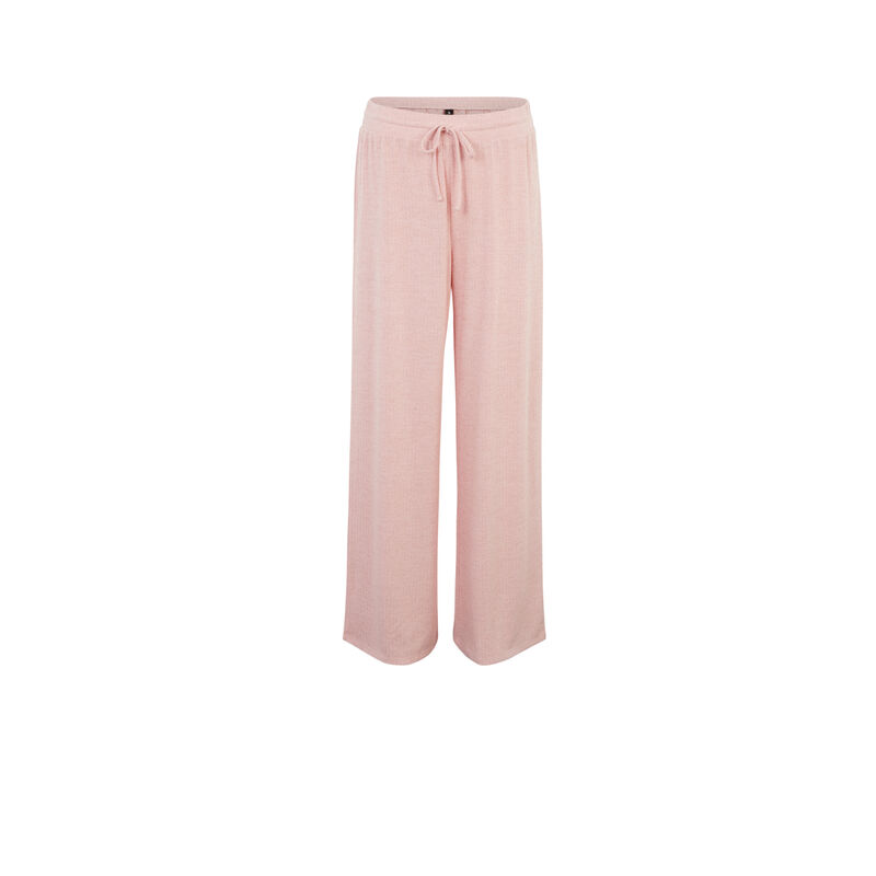 pantalon ample et cordon à nouer - rose pantalon ample et cordon à nouer - rose;