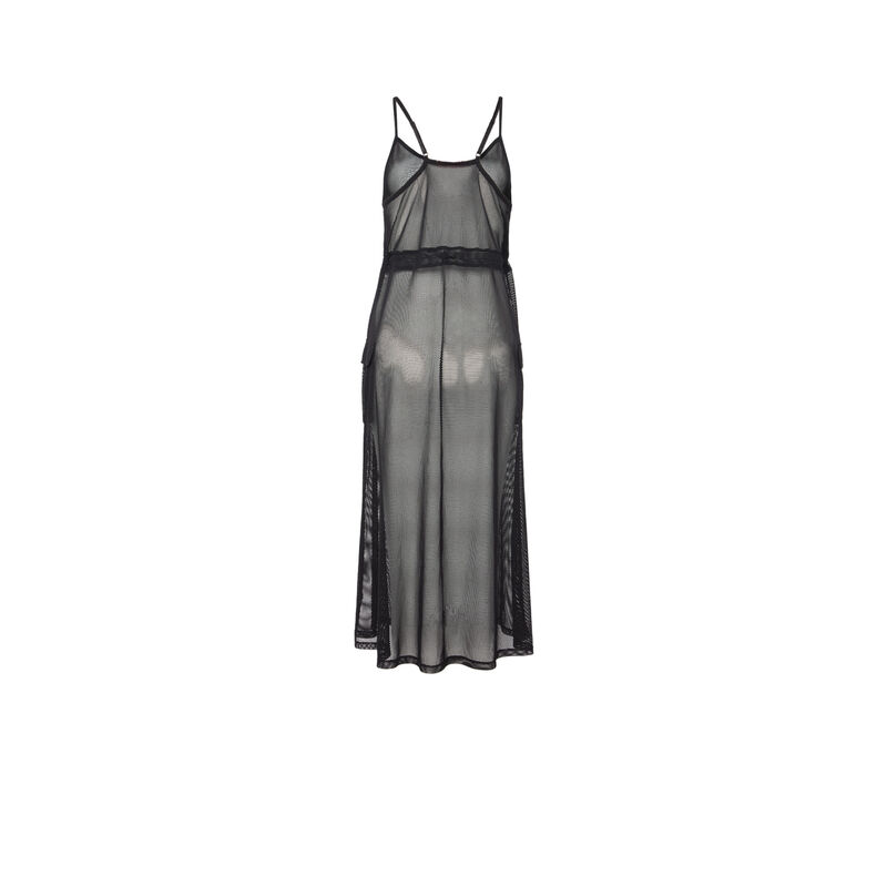 Robe en résille - noir Robe en résille - noir ;