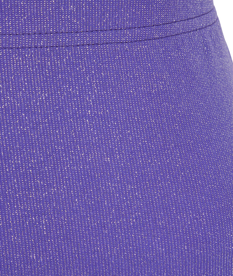 Shorty cycliste fils métallisés - violet violet.