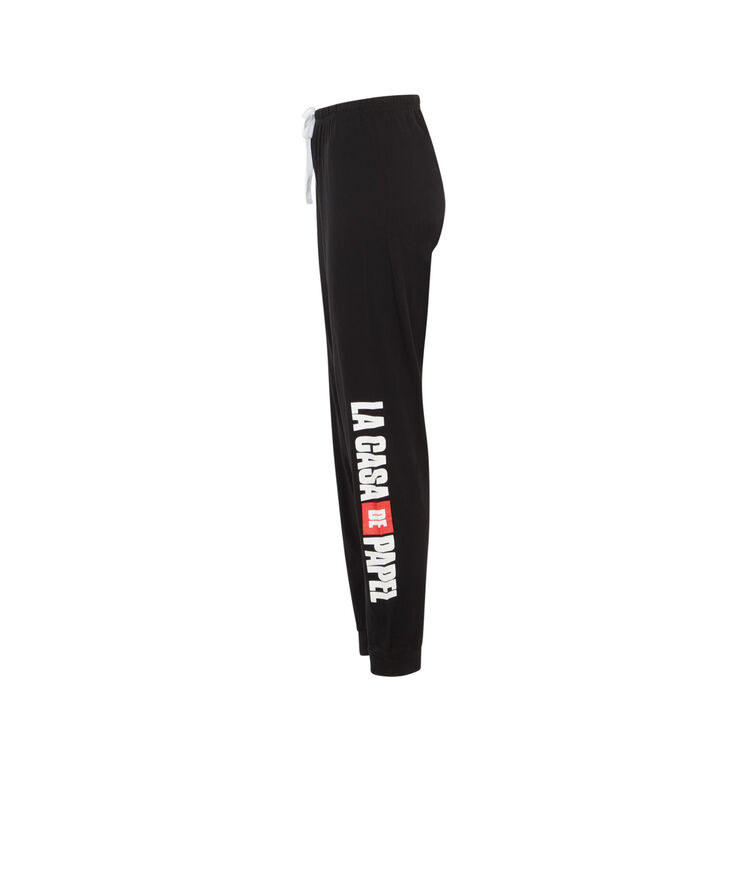 Pantalon casa de papel - noir noir.