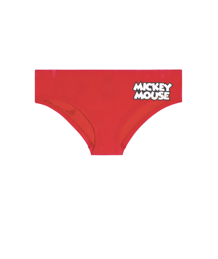 Shorty imprimé mickey doublemickiz rouge.