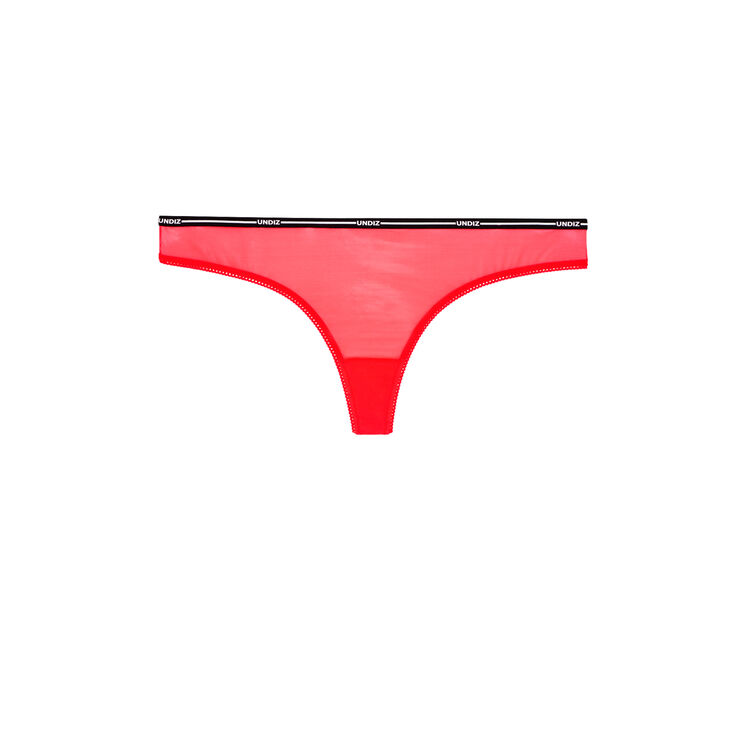 String tulle uni trugirliz corail fluo.