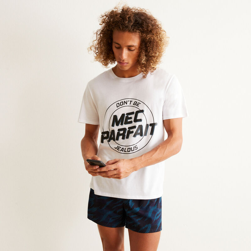 set de pyjama short mec parfait - blanc set de pyjama short mec parfait - blanc;