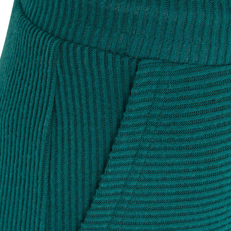 Pantalon en jersey noeufidiz vert.