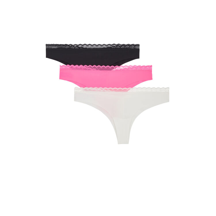 Lot de 3 tanga barakakiz multicolore.