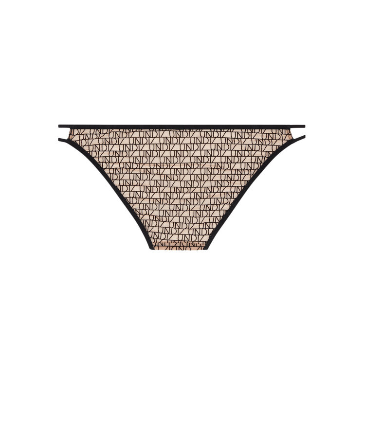 Culotte tulle floqué eliziz beige.