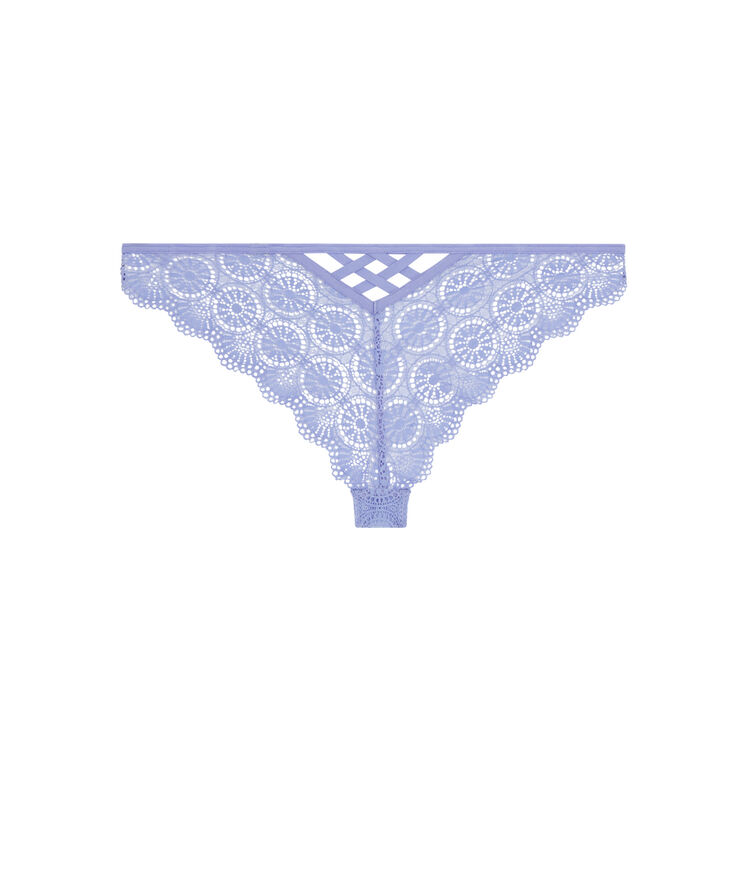Tanga en dentelle - bleu ciel bleu ciel.