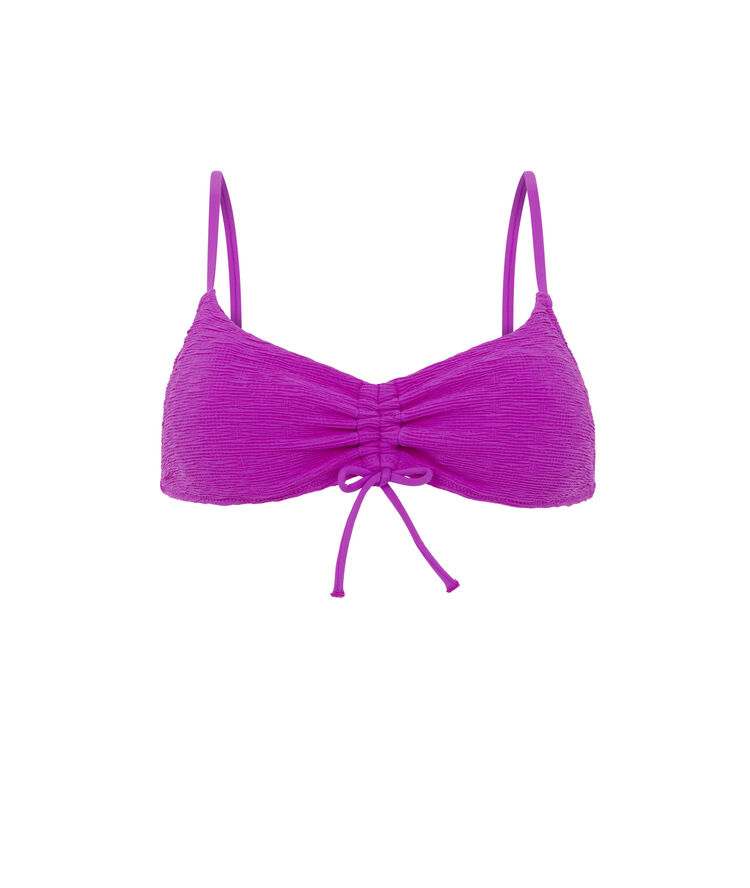 Haut de maillot de bain brassière - fuchsia fuchsia.