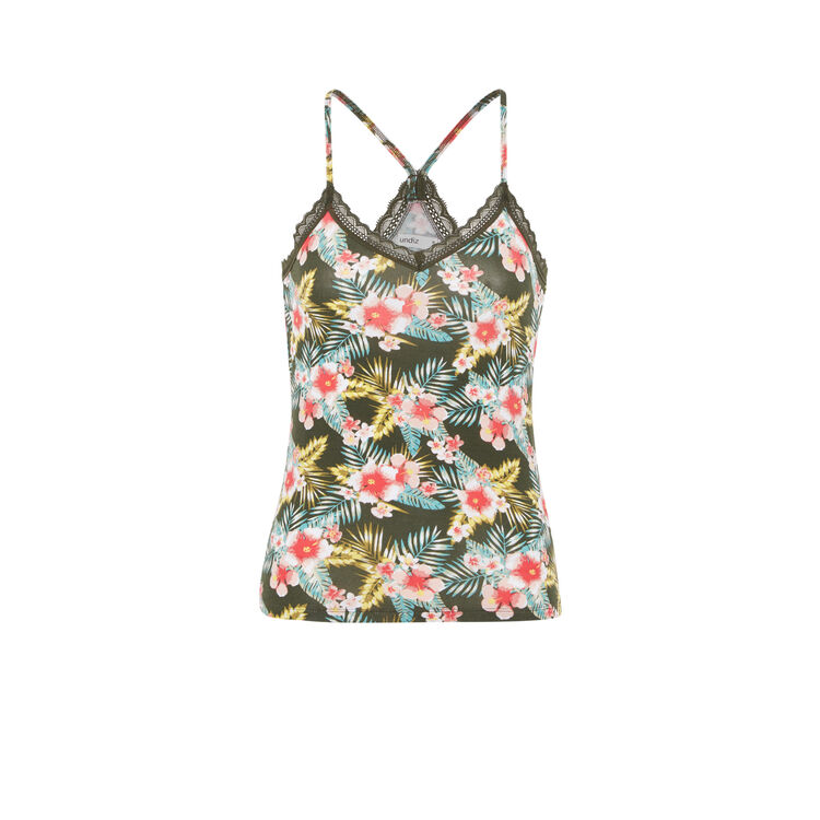 Top kaki tropicaliz Top kaki tropicaliz;