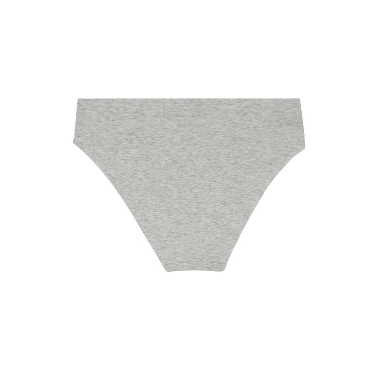 shorty en coton uni - gris shorty en coton uni - gris;