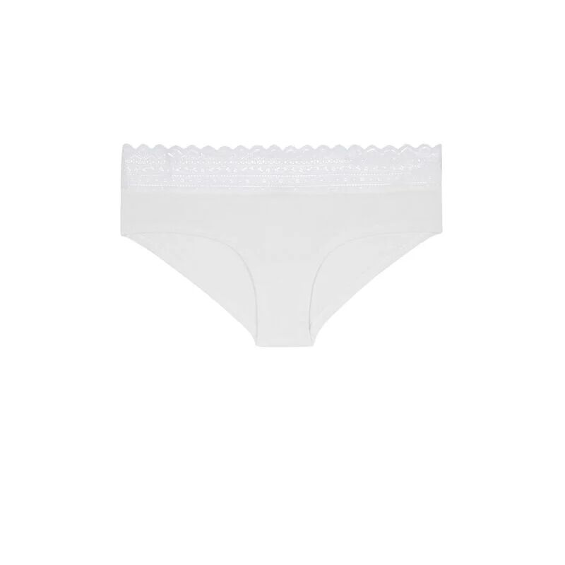 shorty coton à dentelle - ecru shorty coton à dentelle - ecru;