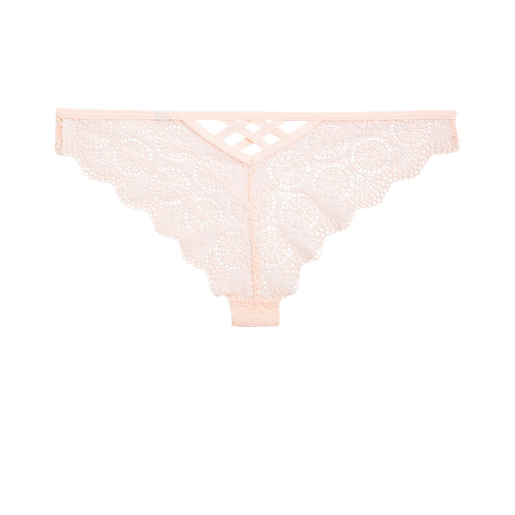 Tanga rose pâle totoiz pink.