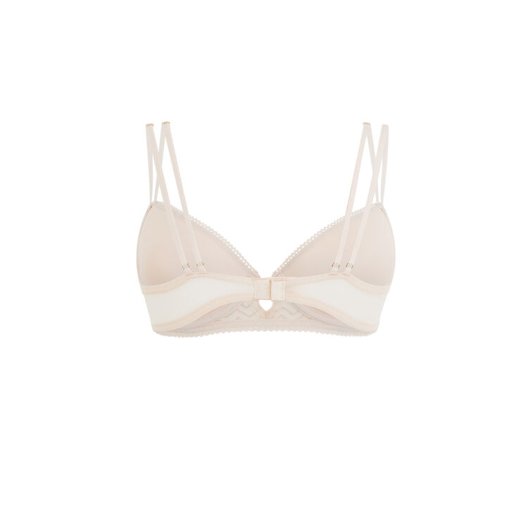 Soutien-gorge ampli rose poudré lurexiz rose.