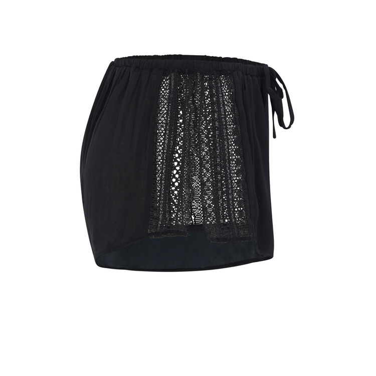 Short noir bijoutiz laciz black.