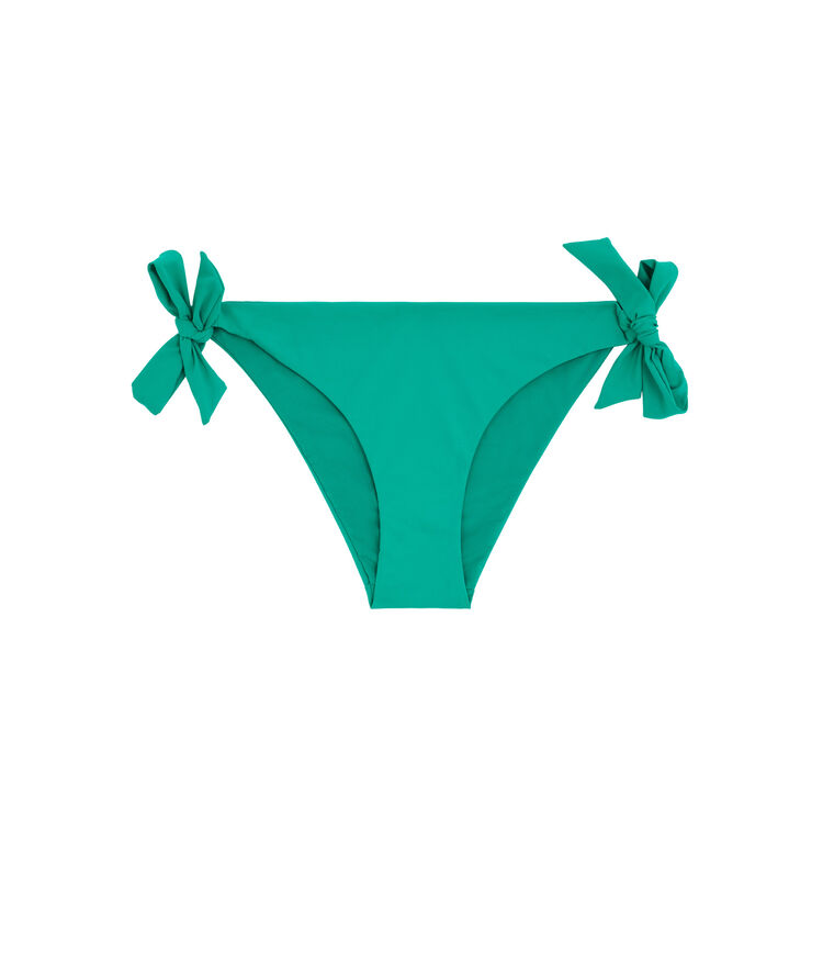 Bas de maillot de bain vert émeraude fusioniz vert.