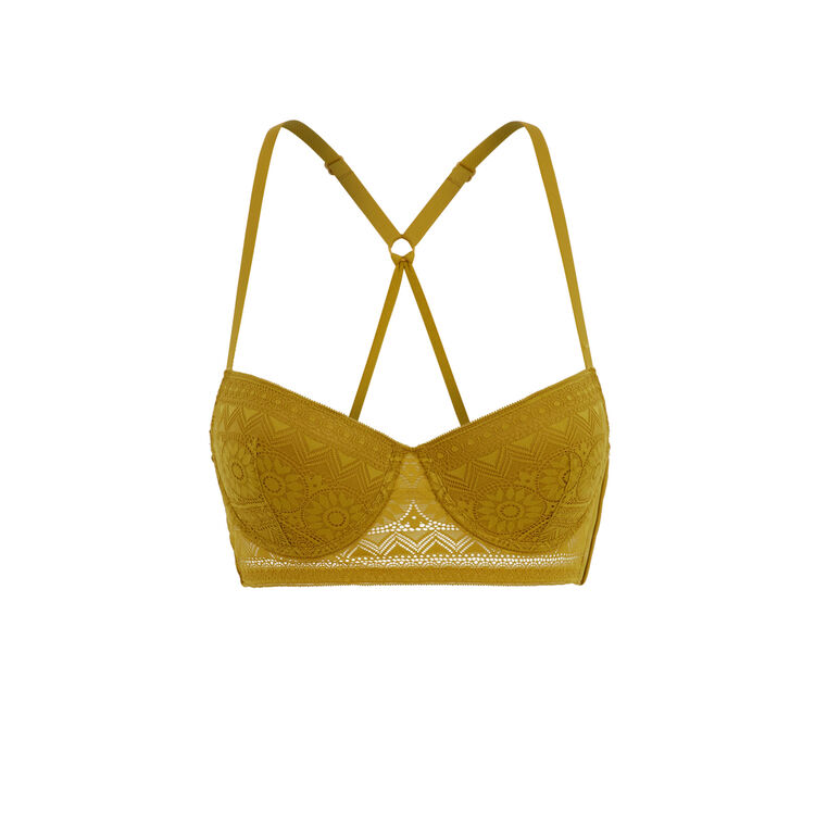 Soutien-gorge bustier ampli safran souliz Soutien-gorge bustier ampli safran souliz;
