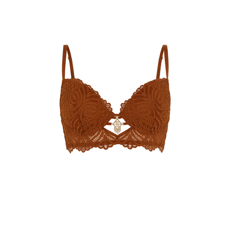 soutien-gorge bustier ampli - marron soutien-gorge bustier ampli - marron;