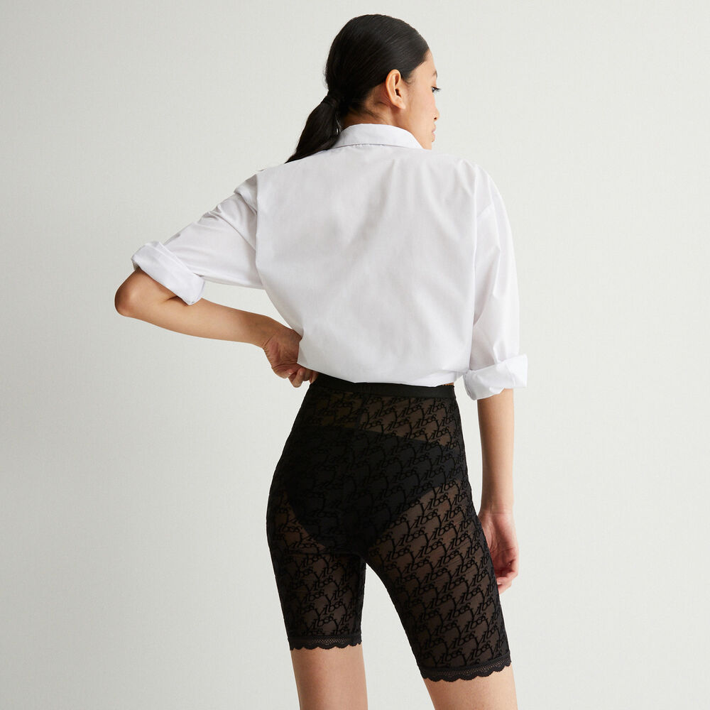 Chemise manches longues effet boyfriend - blanc blanc.