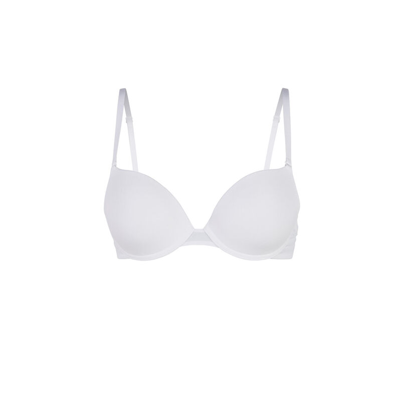 soutien-gorge ampliforme en micro - blanc soutien-gorge ampliforme en micro - blanc;