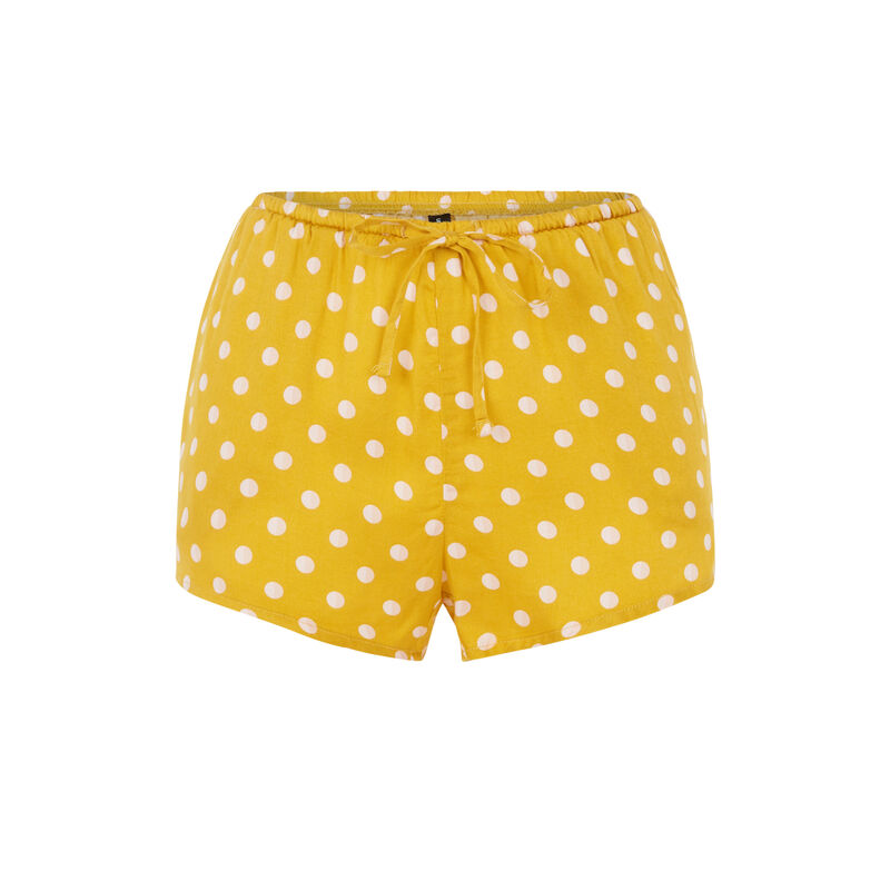 Short jaune doré cortiniz Short jaune doré cortiniz;