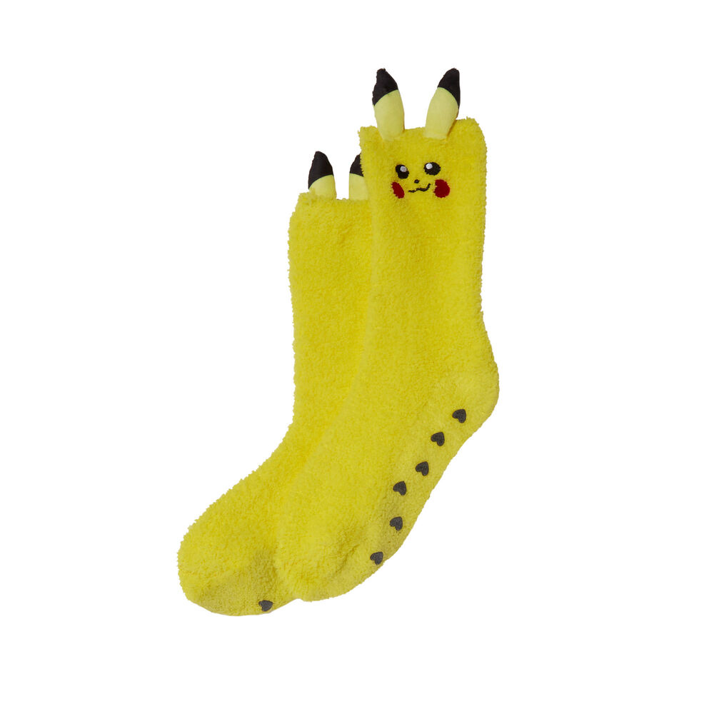 Chaussettes pikachu - jaune jaune.