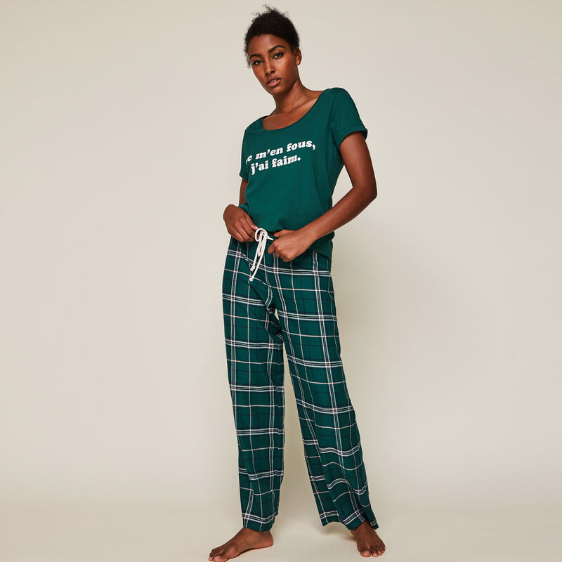 Pantalon à carreaux caromiz Pantalon à carreaux caromiz;