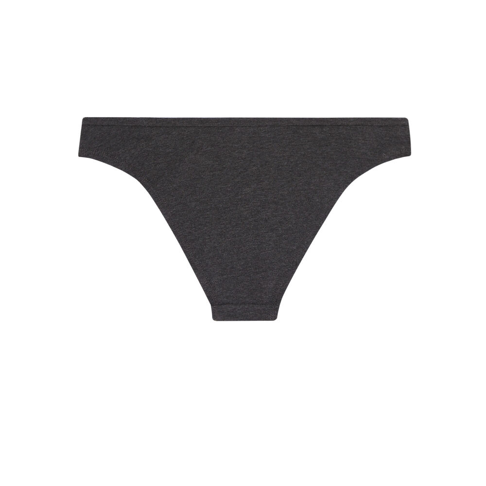 Culotte à message wecare - gris gris.