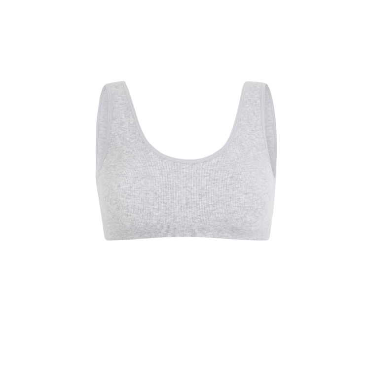 Brassière grise monochromiz gris.