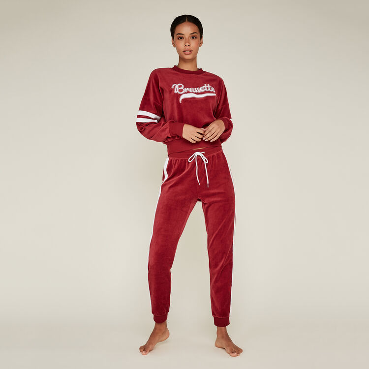 Sweat bordeaux teambruniz biking red.
