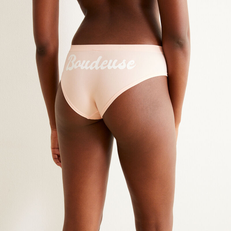 shorty à message boudeuse - rose shorty à message boudeuse - rose ;