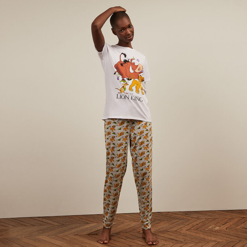 Pyjama set Le roi lion - blanc Pyjama set Le roi lion - blanc ;