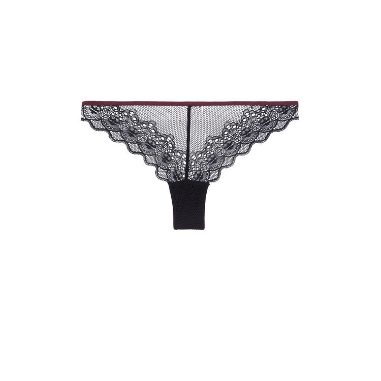 Tanga noir cherriz Tanga noir cherriz;