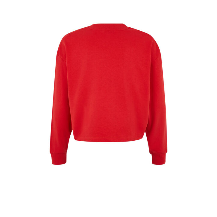 Sweat rouge excusiz grey.