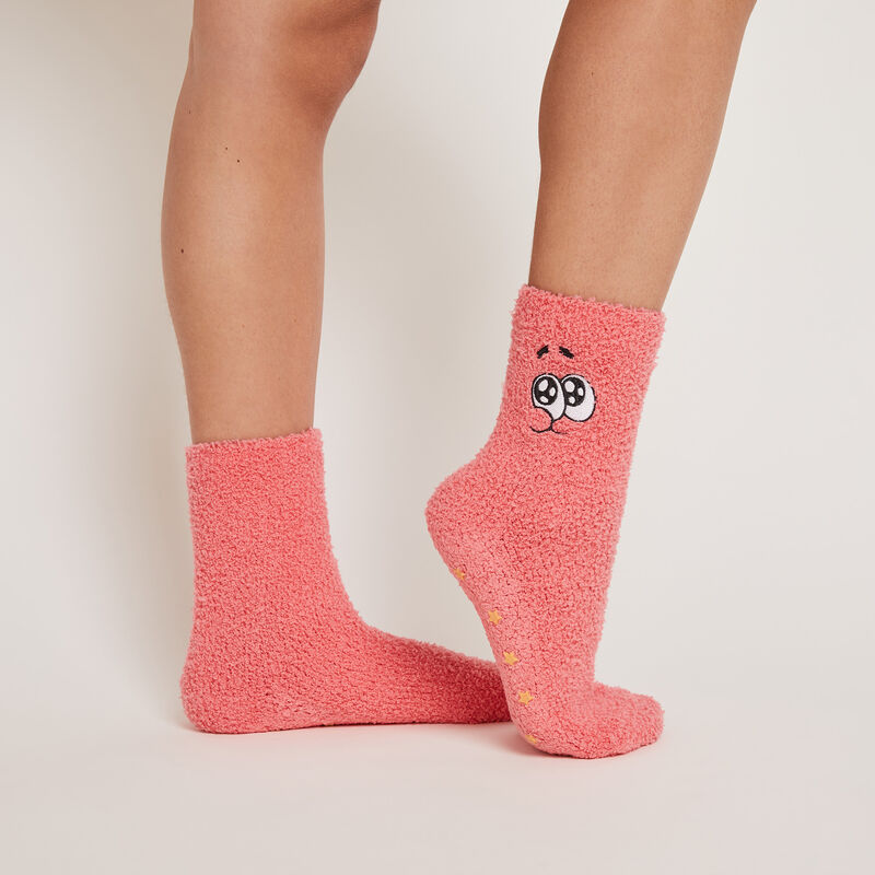 Chaussettes en fausse fourrure patrick étoile patrickiniz Chaussettes en fausse fourrure patrick étoile patrickiniz;