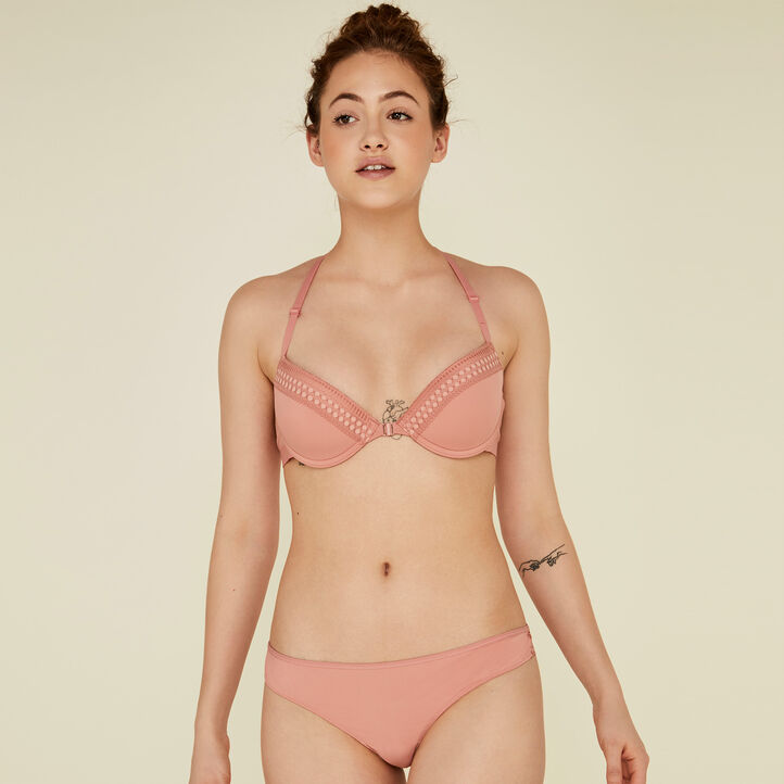 Soutien-gorge rose ampli scotchiz różowy.