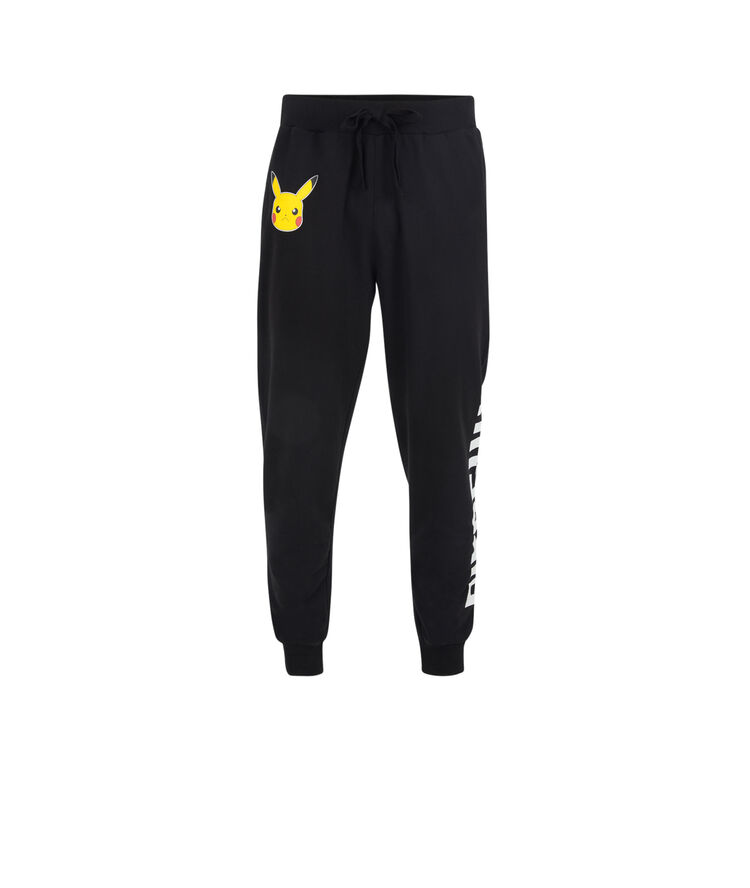Pantalon print pikachu pickabatiz noir.