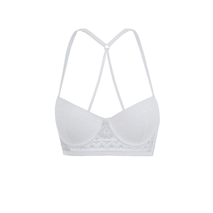 Soutien-gorge bustier ampli blanc souliz Soutien-gorge bustier ampli blanc souliz;