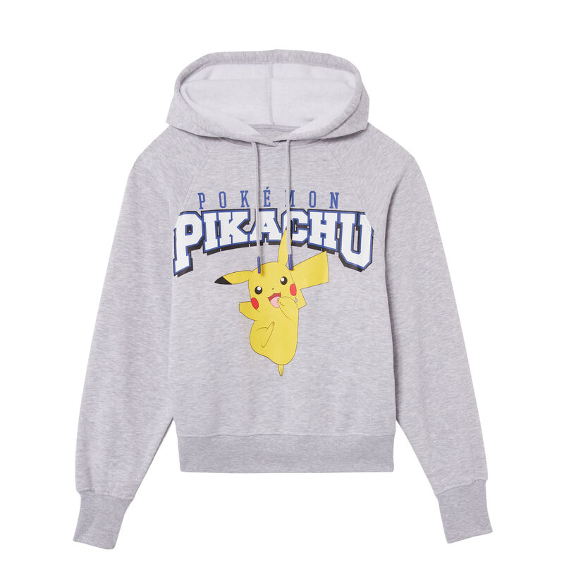Sweat à capuche Pokemon - gris Sweat à capuche Pokemon - gris;