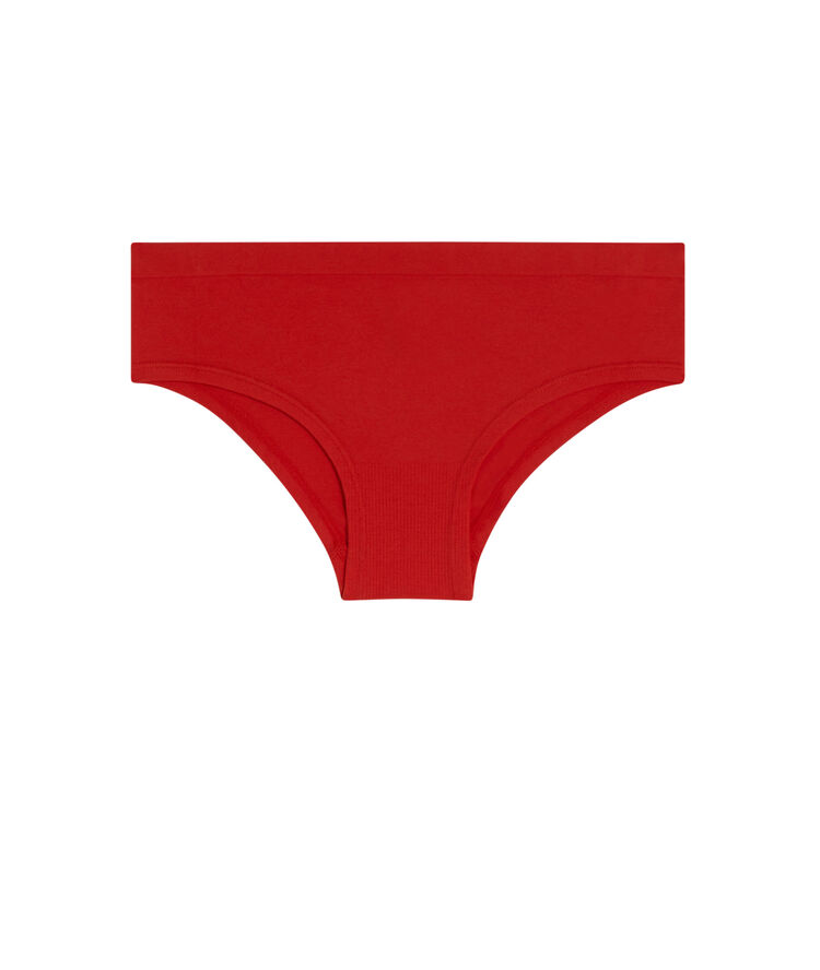 Shorty à imprimé superbeliz rouge.