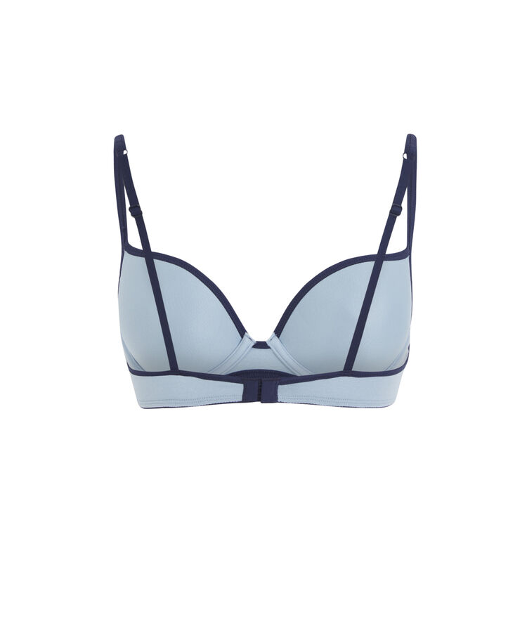 Soutien-gorge ampli bleu microchiniz bleu.