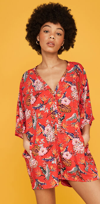 Combinaison corail spaniz red.