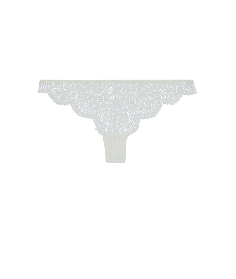 Tanga blanc precieusiz blanc.