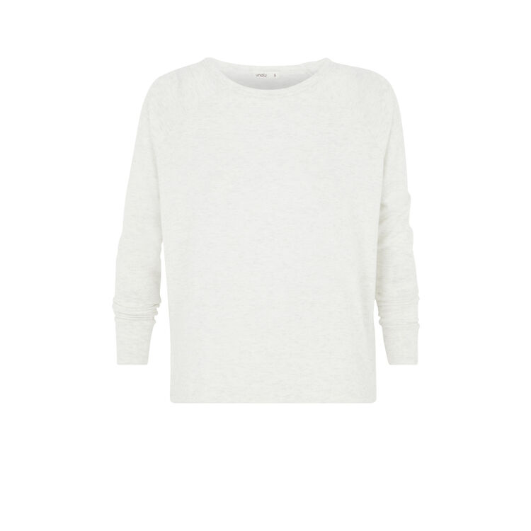 Top à manches longues carryiz gris clair.
